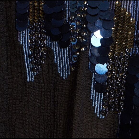 FREE people embellished cold shoulder top - Picture 11 of 13